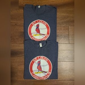 2 XL St Louis Cardinal tshirts